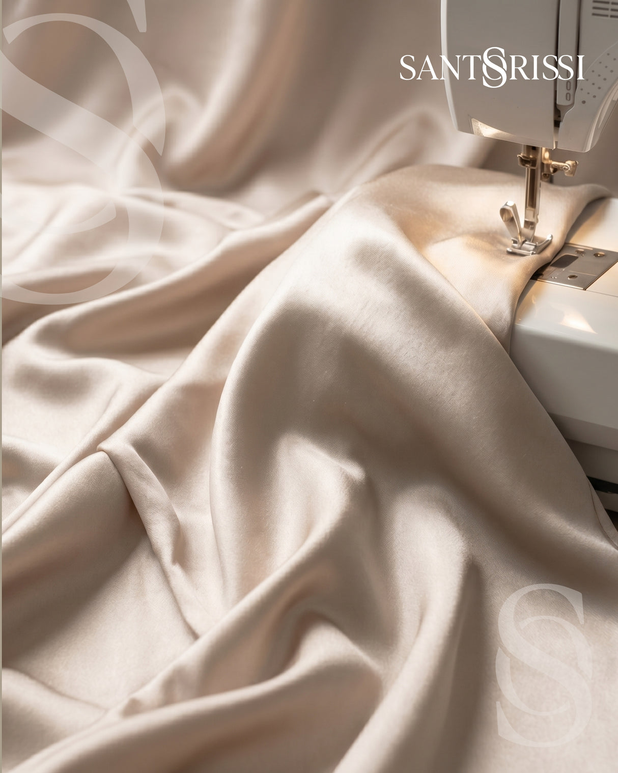 Champagne Italian MicroModal satin bedding – MONET Collection (Shine)