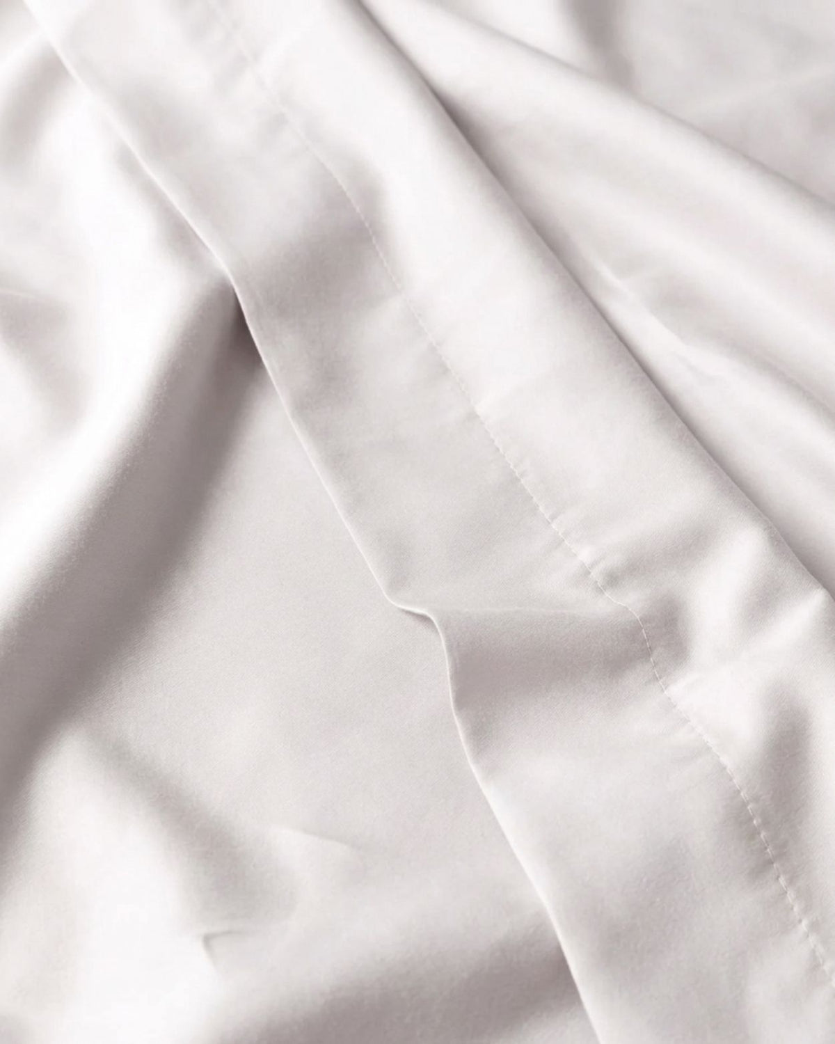 Single Duvet Cover Set 140x200 with Pillowcase · Italian Cotton Sateen · Cenere chiara