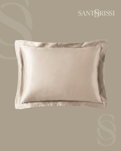 Champagne Italian MicroModal satin bedding – MONET Collection (Shine)