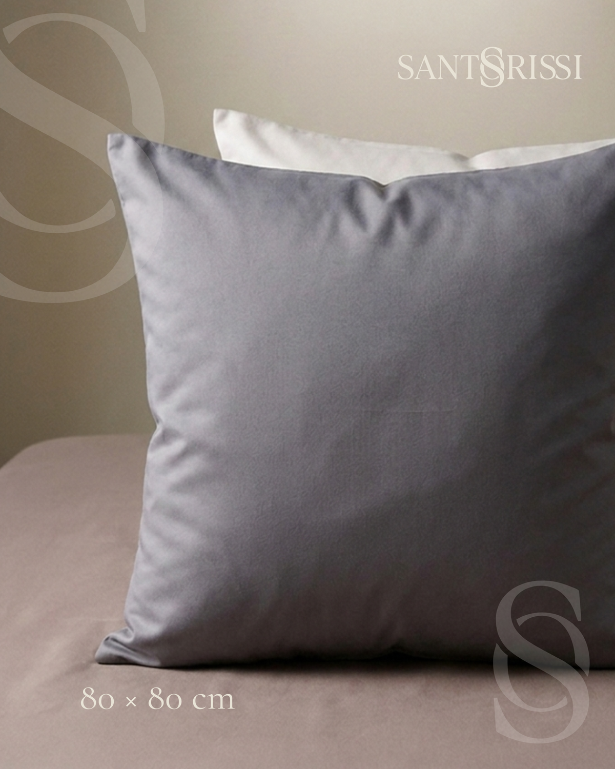 Italian Cotton Sateen Single Bedding Set – Pietra e Cenere Collection · Pietra viva