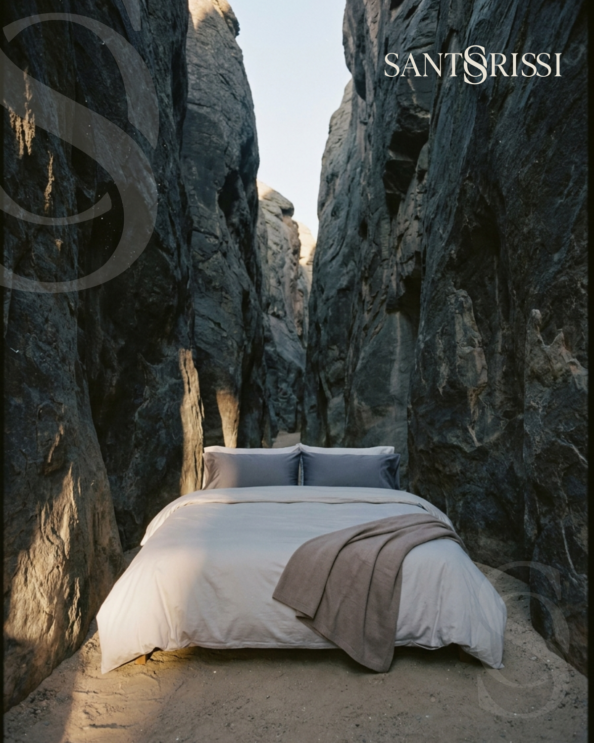 Italian Cotton Sateen King Bedding Set – Pietra e Cenere Collection · Pietra viva