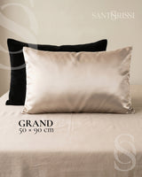Champagne Italian MicroModal satin bedding – MONET Collection (Shine)