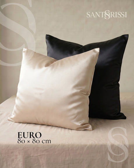 Champagne Italian MicroModal satin bedding – MONET Collection (Shine)