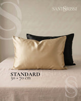 Gold Italian MicroModal satin bedding – MONET Collection (Dorato)