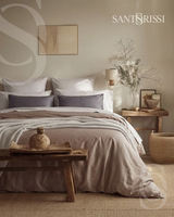  Italian cotton sateen bedding – Pietra e Cenere Collection 