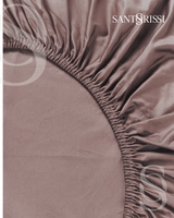Taupe Italian cotton sateen bedding – Pietra e Cenere Collection (Pietra viva)