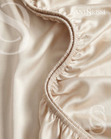 Champagne Italian MicroModal satin bedding – MONET Collection (Shine)