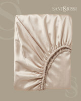 Champagne Italian MicroModal satin bedding – MONET Collection (Shine)
