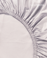 Light grey Italian cotton sateen bedding – Pietra e Cenere Collection (Cenere chiara)