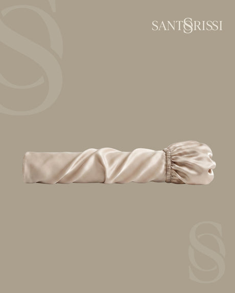 Champagne Italian MicroModal satin bedding – MONET Collection (Shine)