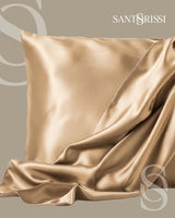 Gold Italian MicroModal satin bedding – MONET Collection (Dorato)