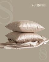 Champagne Italian MicroModal satin bedding – MONET Collection (Shine)