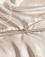 Champagne Italian MicroModal satin bedding – MONET Collection (Shine)