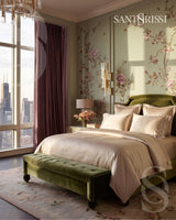 Champagne Italian MicroModal satin bedding – MONET Collection (Shine)