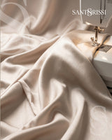 Champagne Italian MicroModal satin bedding – MONET Collection (Shine)