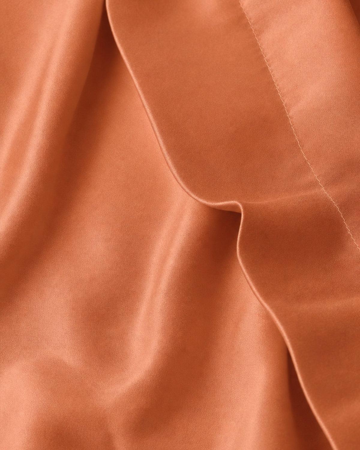 Italian Cotton Sateen Flat Sheet – Terra Bruciata Collection · Muro al tramonto