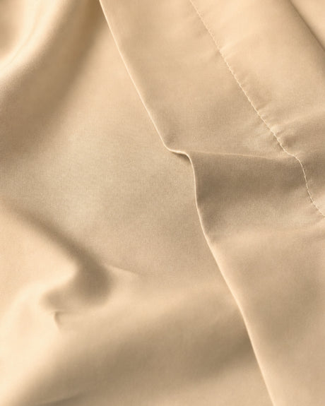 Sand Italian cotton sateen bedding – Terra Bruciata Collection (Sabbia secca)