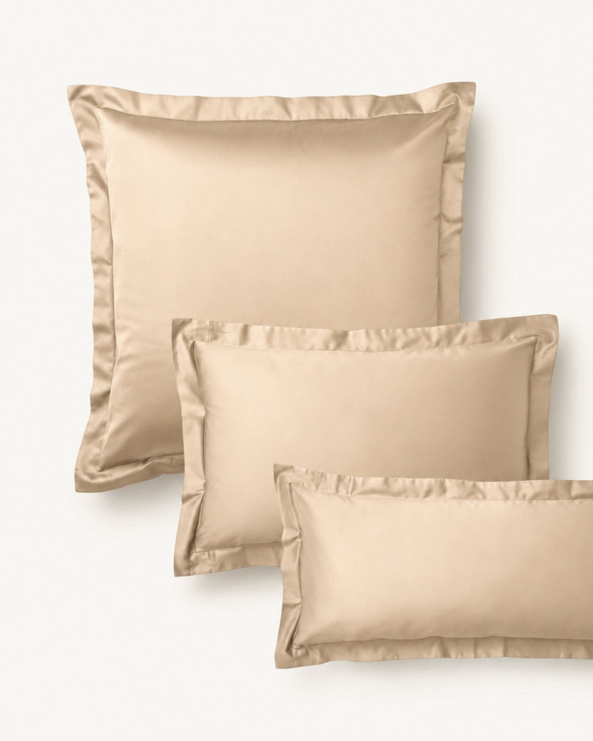 Sand Italian cotton sateen bedding – Terra Bruciata Collection (Sabbia secca)