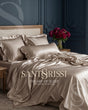 Champagne Italian MicroModal satin bedding – MONET Collection (Shine)
