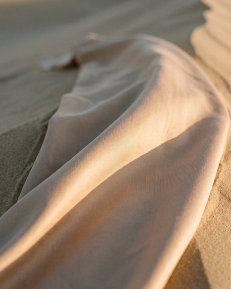 Sand Italian cotton sateen bedding – Terra Bruciata Collection (Sabbia secca)
