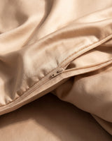 Sand Italian cotton sateen bedding – Terra Bruciata Collection (Sabbia secca)