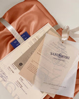 Italian Cotton Sateen Flat Sheet – Terra Bruciata Collection · Muro al tramonto