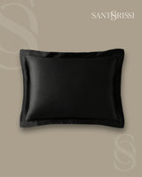 Italian MicroModal Pillowcase – MONET Collection · Nero