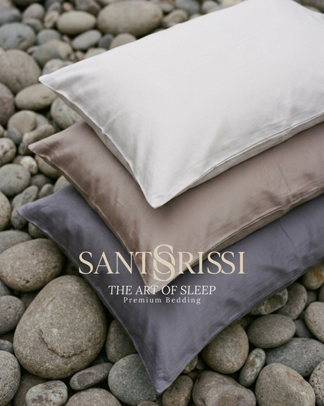 Italian cotton sateen bedding – Pietra e Cenere Collection 